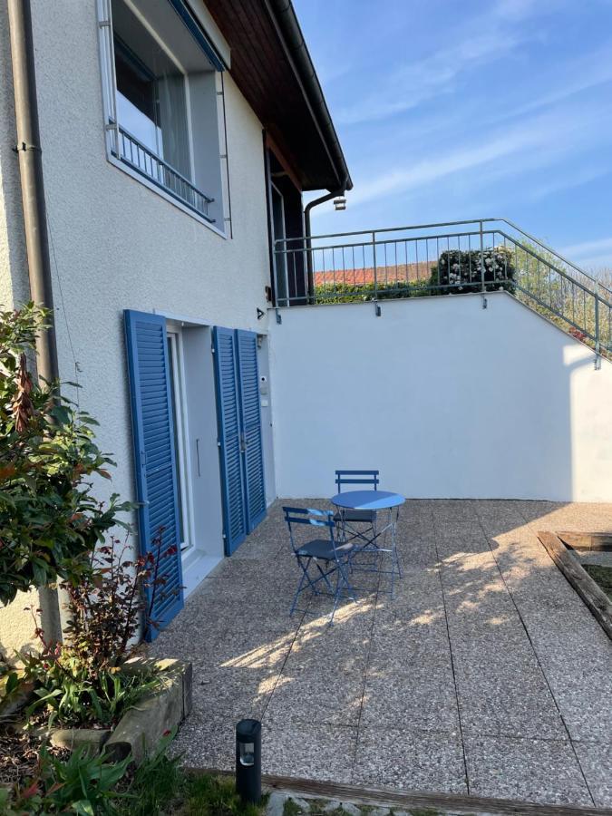 Studio Terrasse Vue Lac Entree Independante Font 外观 照片